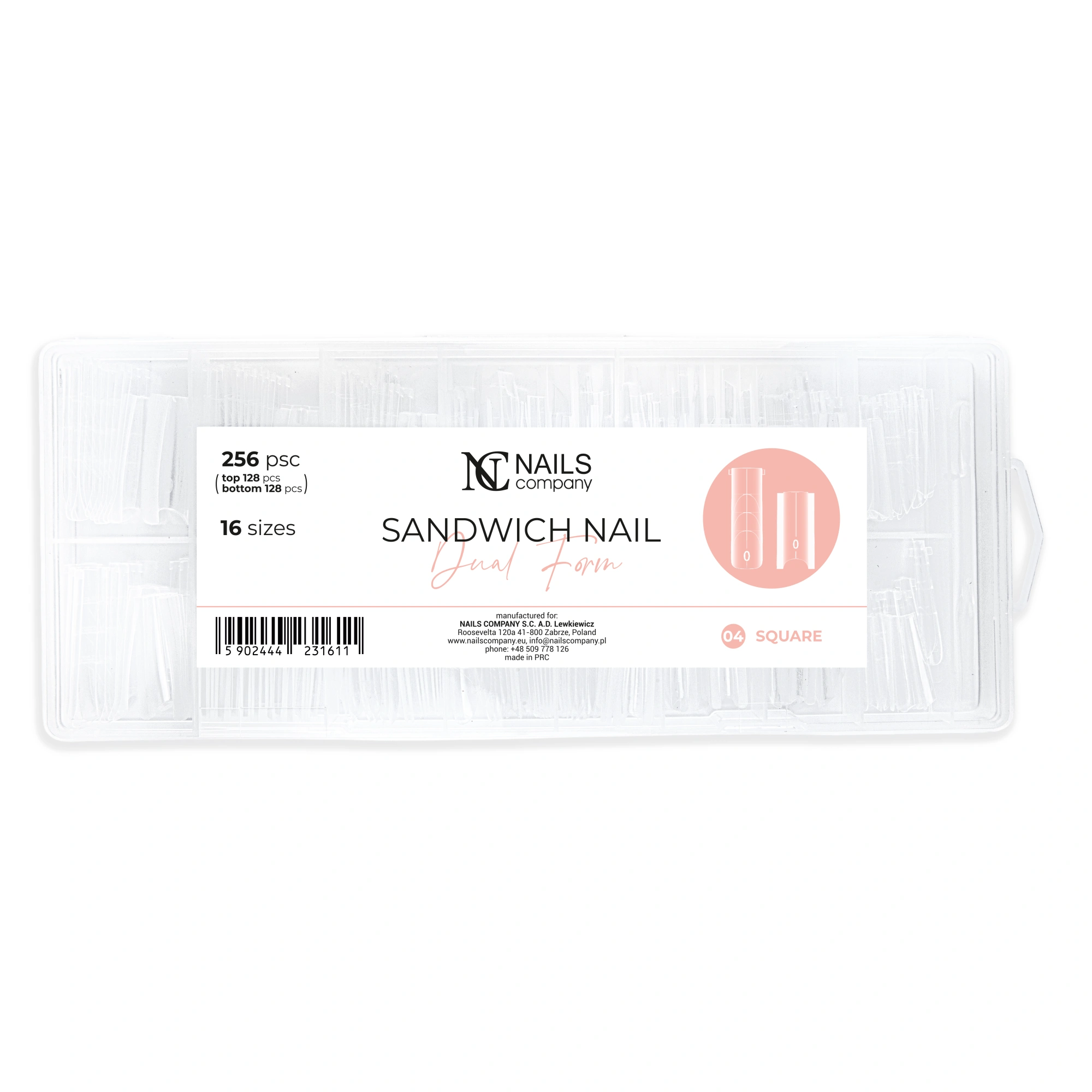 Sandwich Dual Forms Square