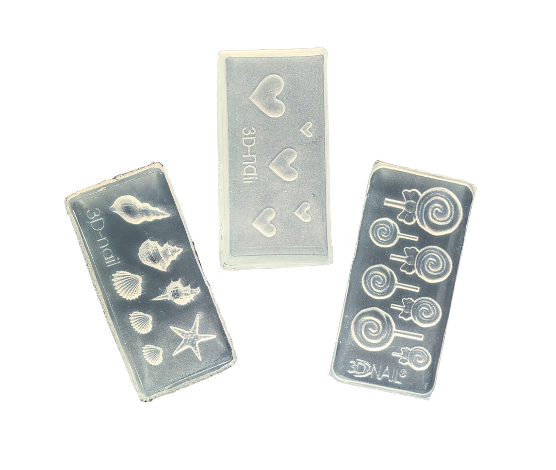 Καλούπια σιλικόνης για 3D σχέδια